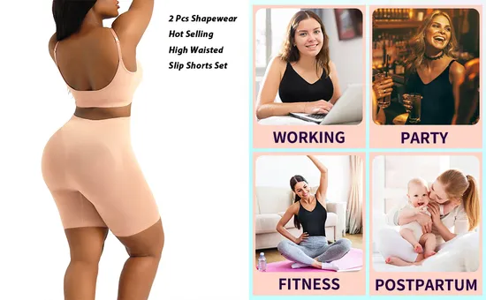 Sexy Sports Underwear Women Seamless High Waist Body Shaper