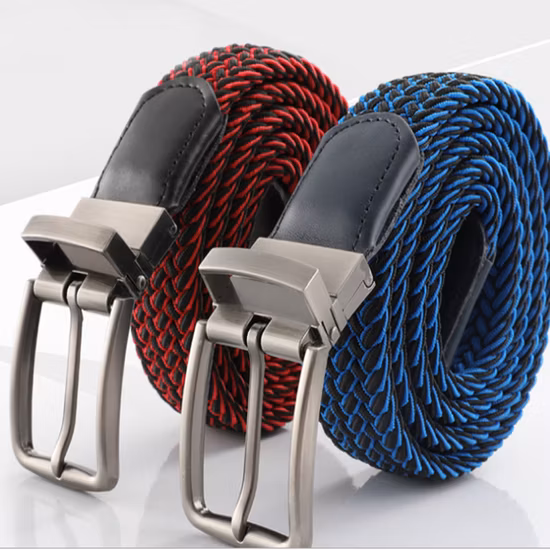 Elastic PU Man and Woman Belt